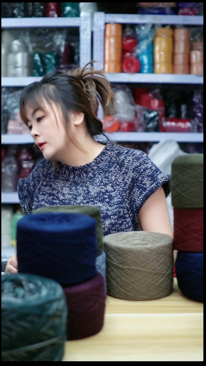 羊毛欢姐手编线D207