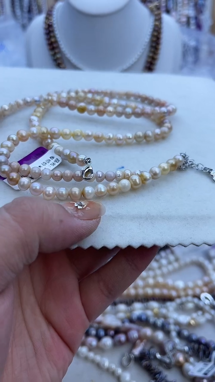 【闪购商品】淡水珍珠项链未镶嵌661