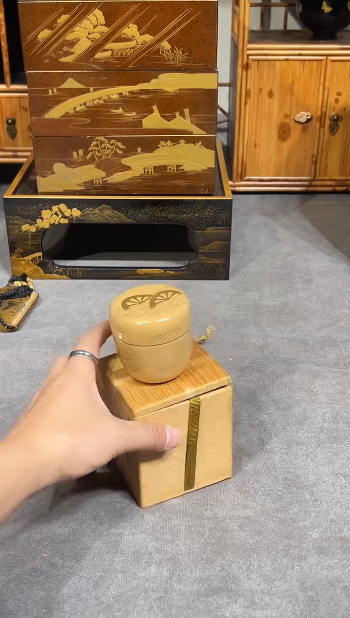 白漆 茶枣 大漆漆器大漆漆器