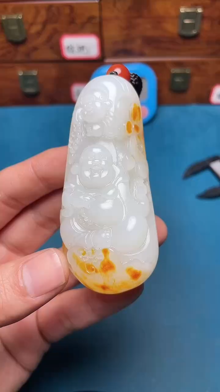 【闪购商品】和田玉把件未镶嵌和田玉