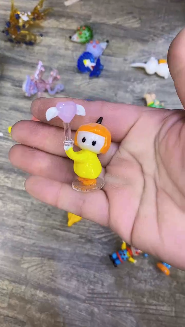 【闪购商品】琉璃手工艺品爱心哟哟