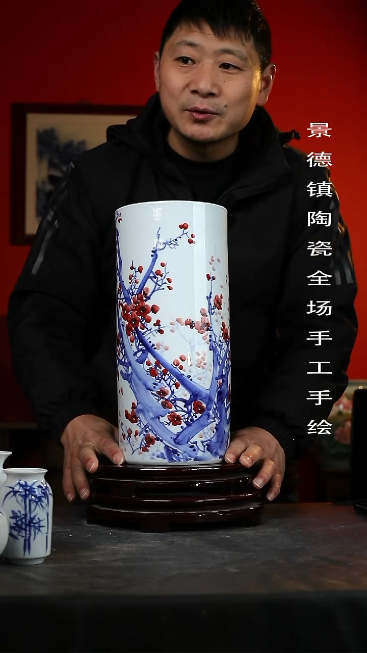 【闪购商品】摆件景德镇陶瓷手工手绘