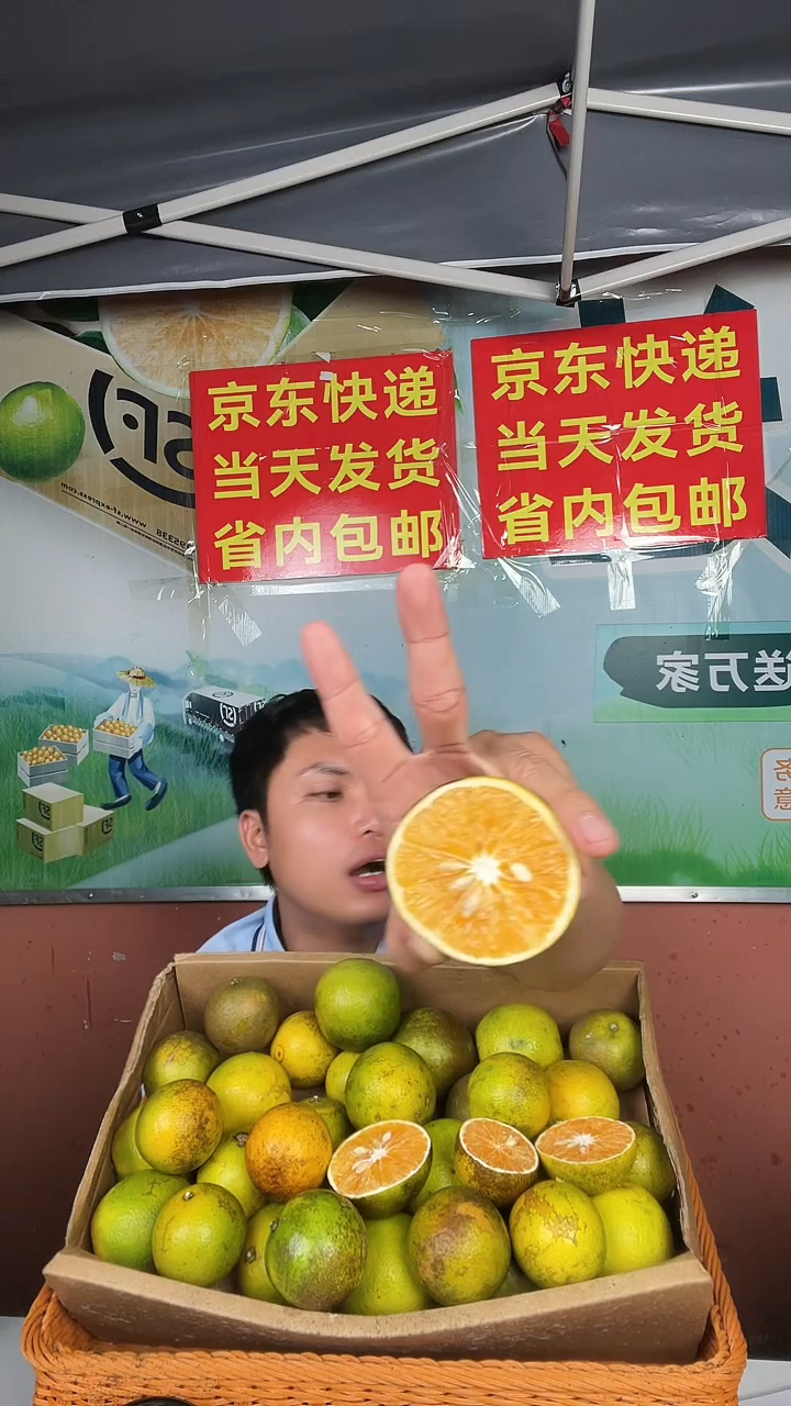冰糖橙琼中绿橙5斤