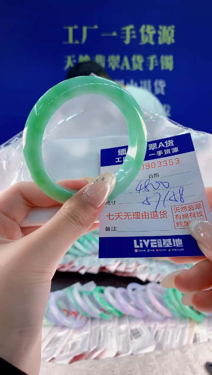 未镶嵌手镯翡翠53