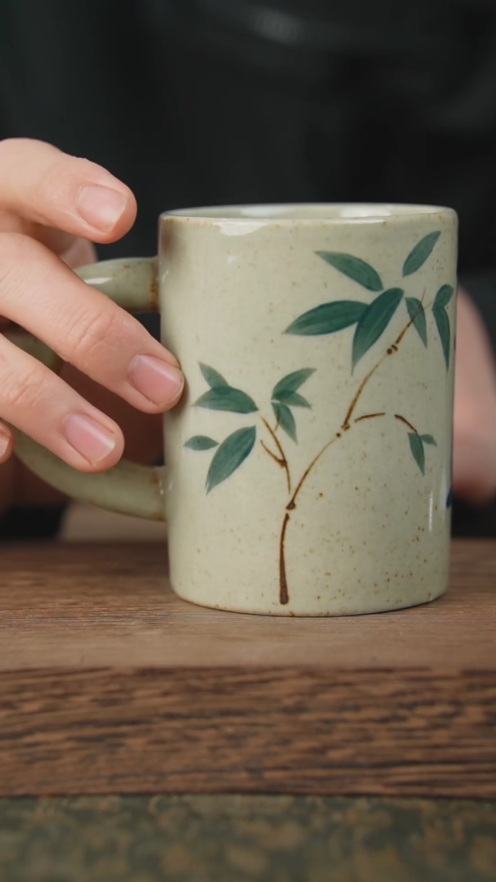 【闪购商品】杯子泥垚手作 景德镇手工手绘器物123