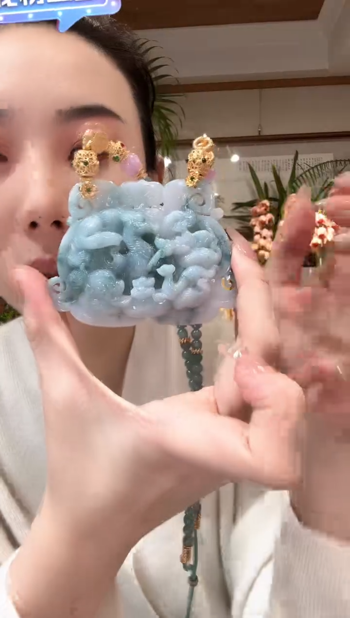 【闪购商品】翡翠颈饰未镶嵌国风