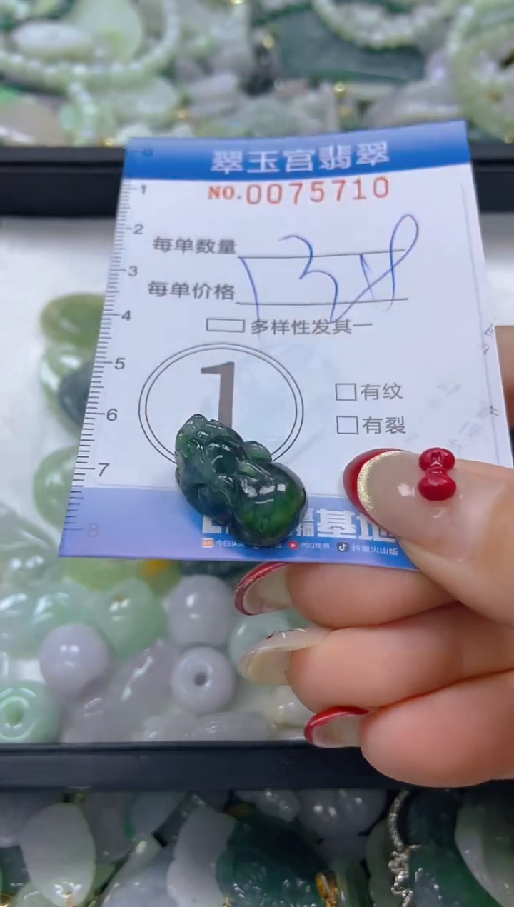 【闪购商品】翡翠颈饰未镶嵌闪购0075710