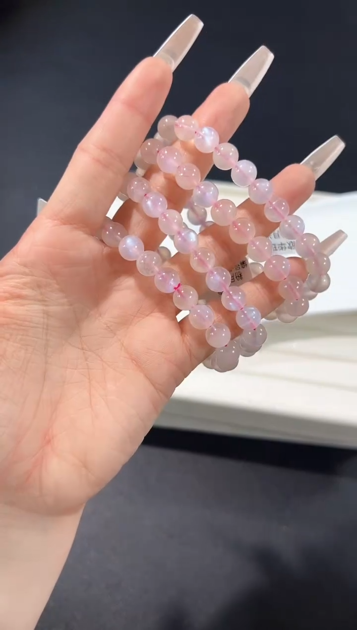 未镶嵌手链长石1u多样性发其一【1条】默认微瑕