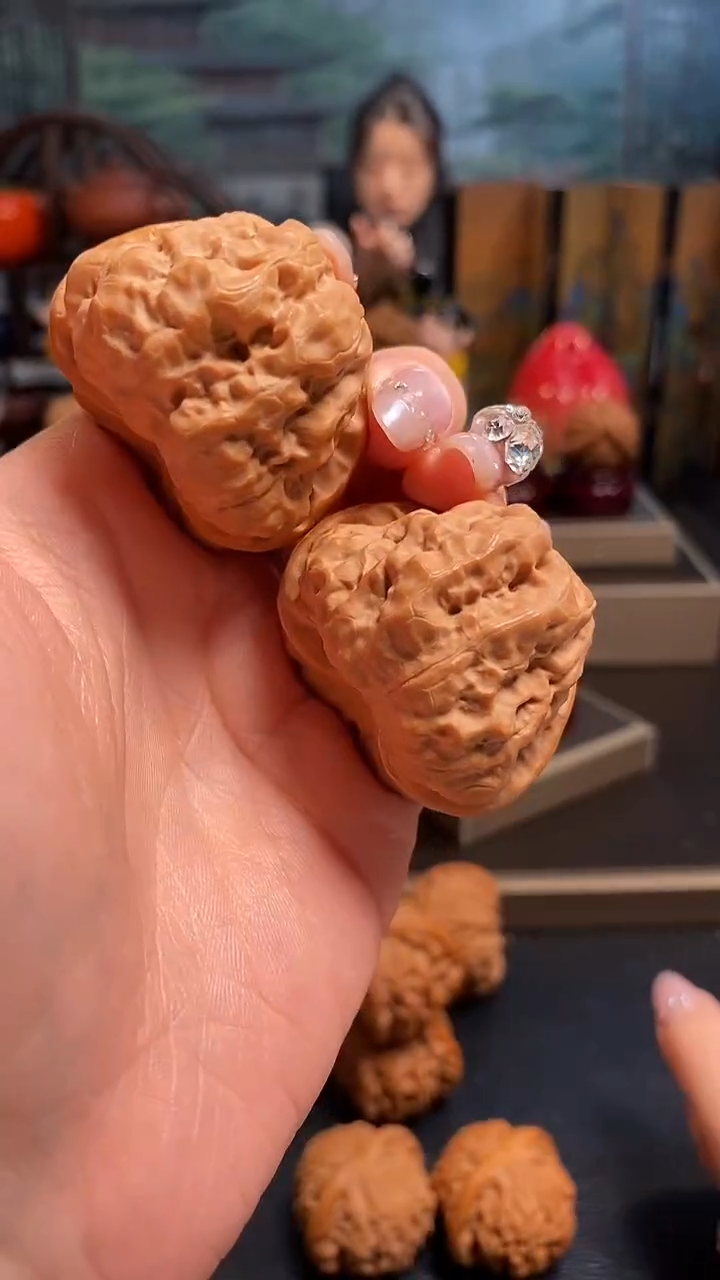 【闪购商品】文玩核桃吊坠H247蛤蟆头42