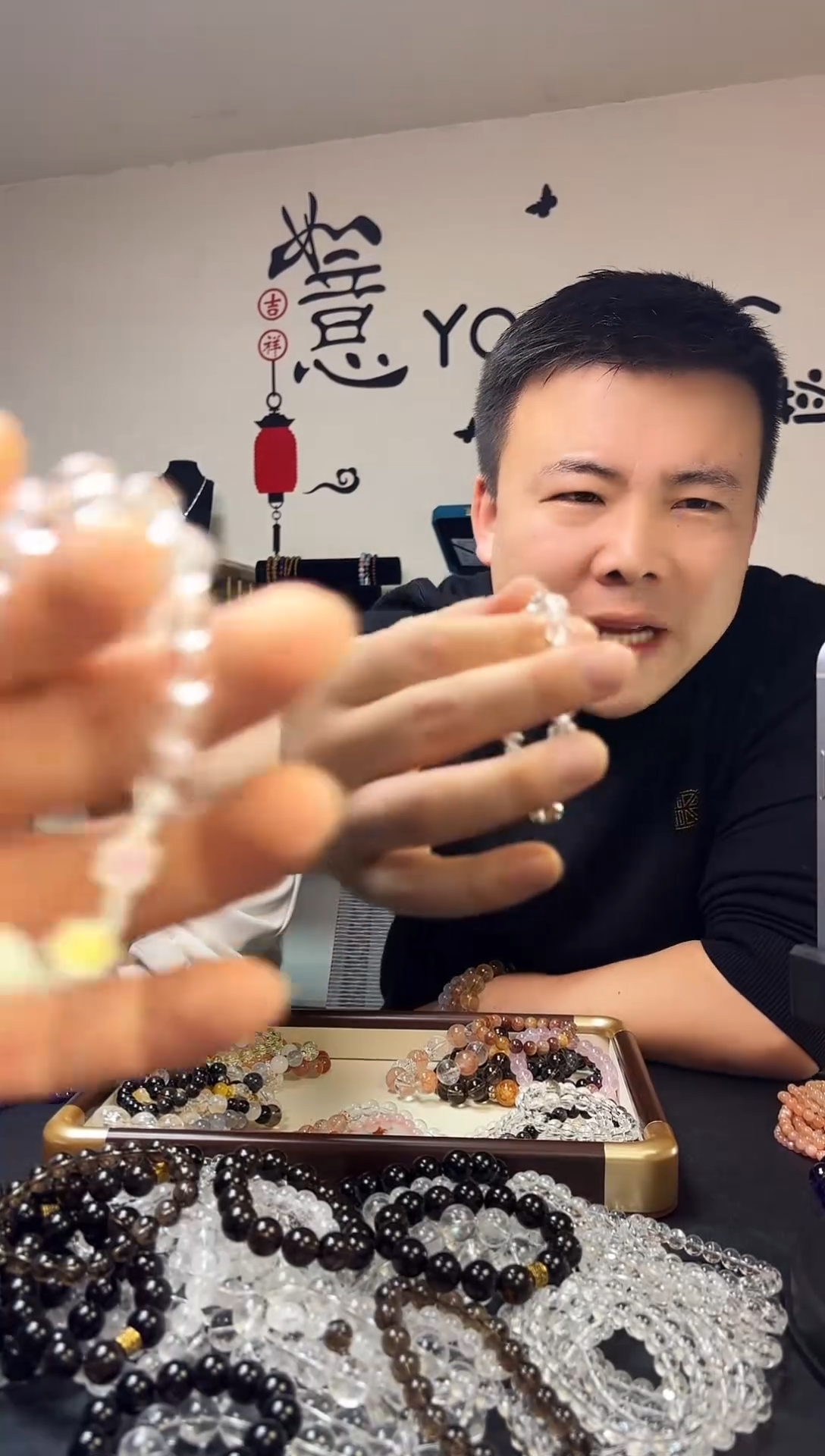 未镶嵌手链水晶手串