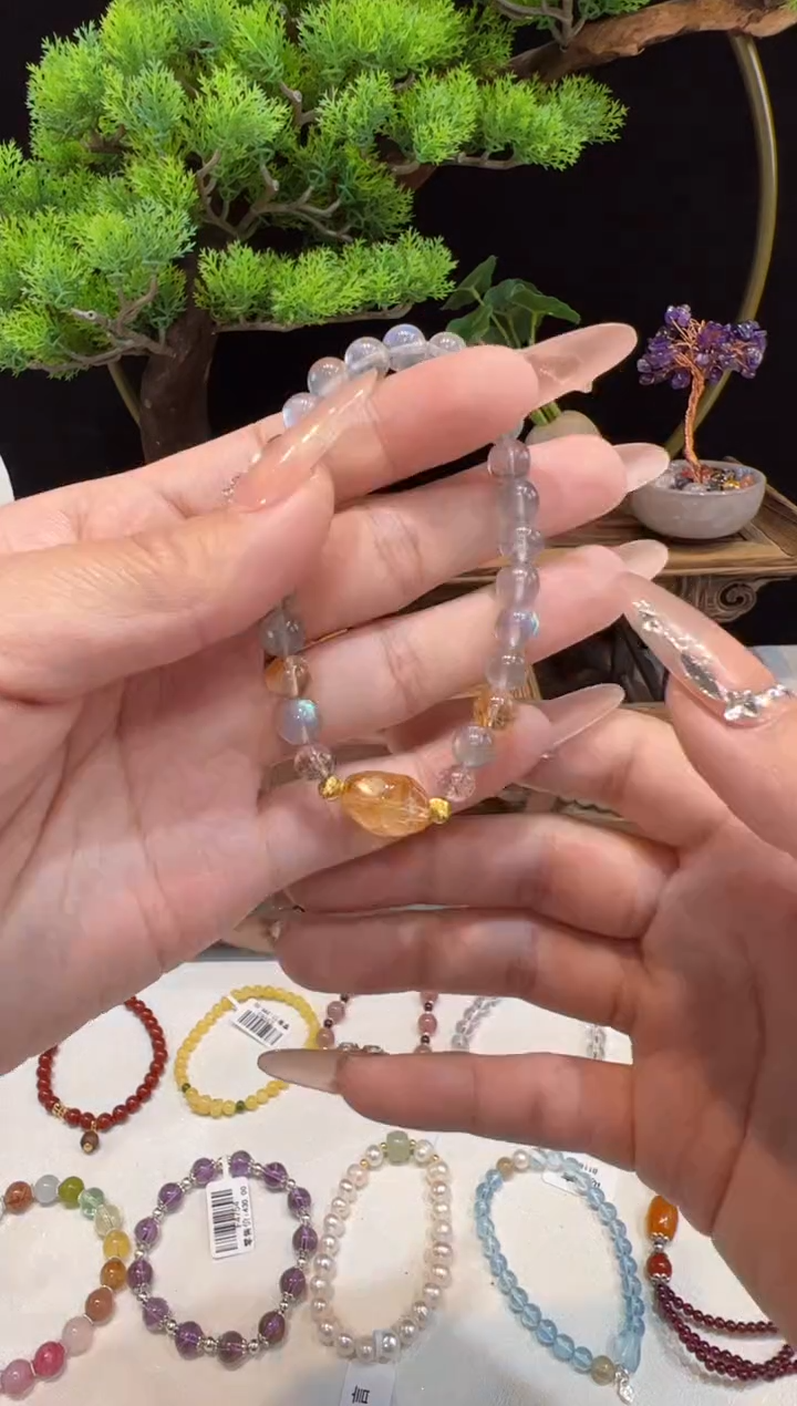 【闪购商品】手链未镶嵌长石@@手饰