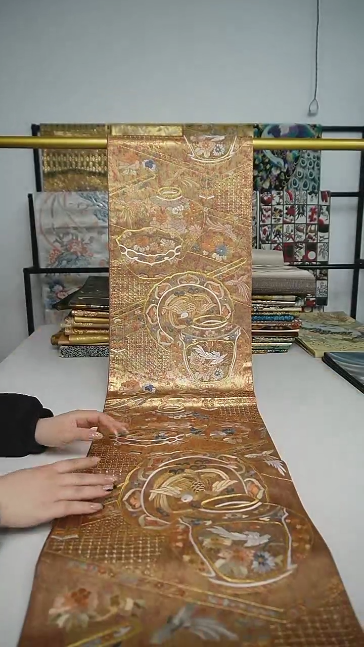 【闪购商品】织绣74 六通博古纹苏州刺绣