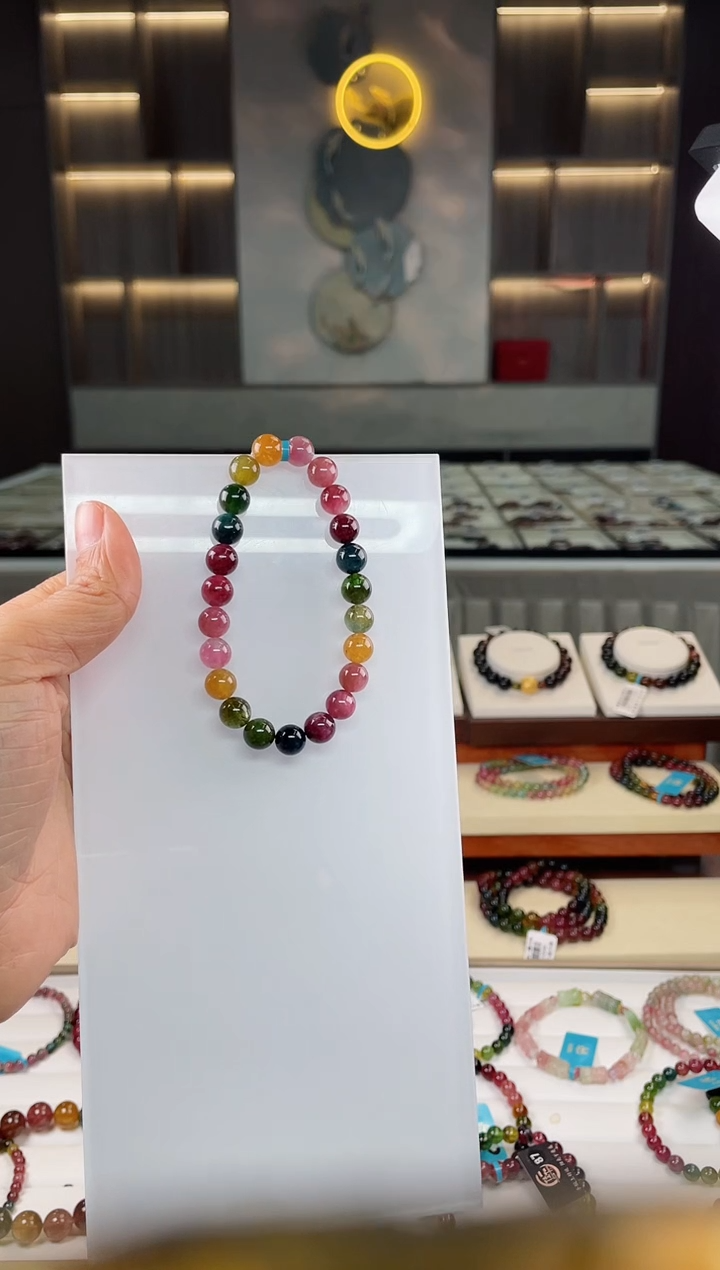 【闪购商品】碧玺单圈手串未镶嵌（多样性发一条）Q