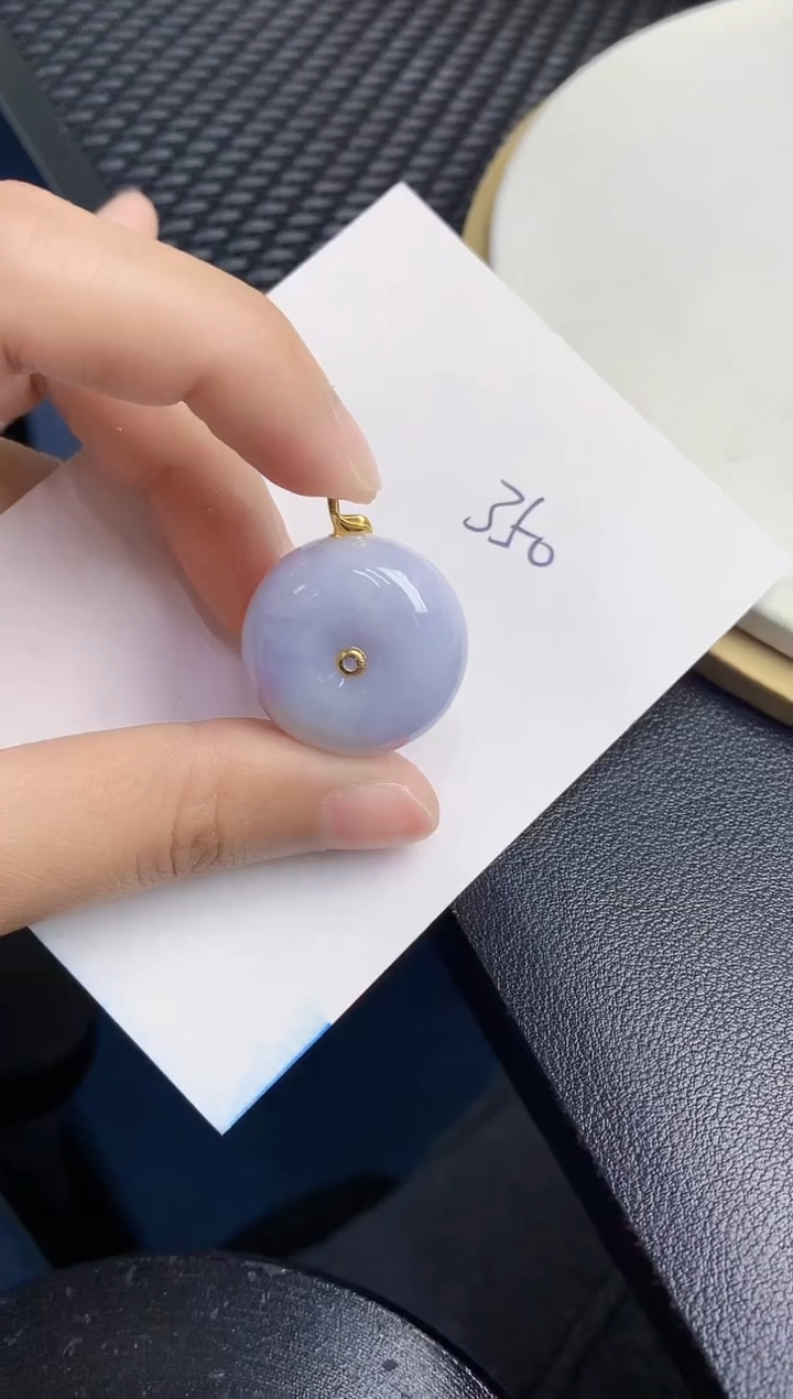 【闪购商品】翡翠颈饰18K金镶嵌000000000