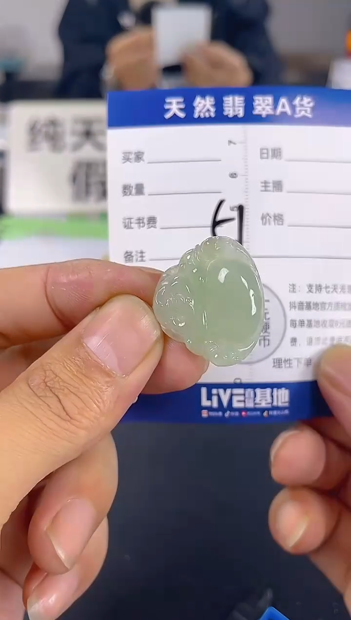 颈饰未镶嵌翡翠天然A货缅甸翡翠   