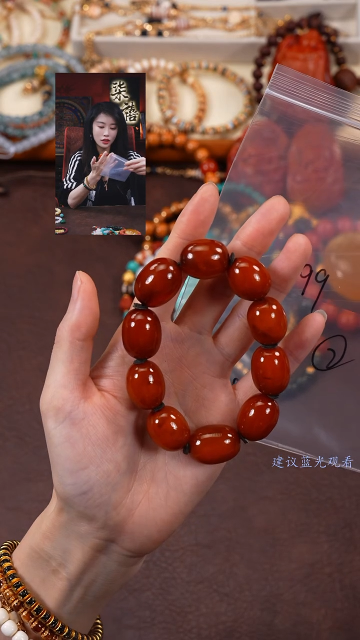 【闪购商品】蜜蜡手串未镶嵌柒禧文玩回血好物