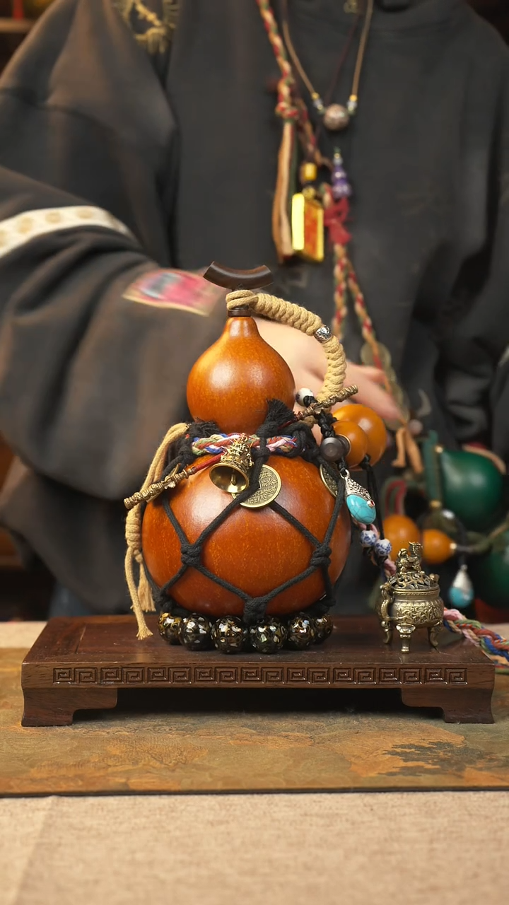 【闪购商品】048大漆葫芦一物一拍记葫堂出品