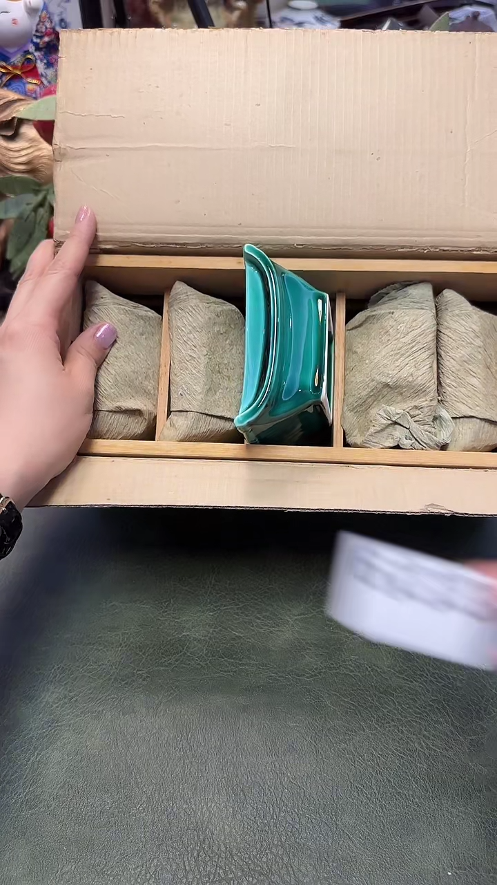 森*森633木展示架5小钵