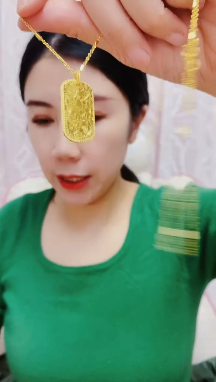 合金无071财神吊坠