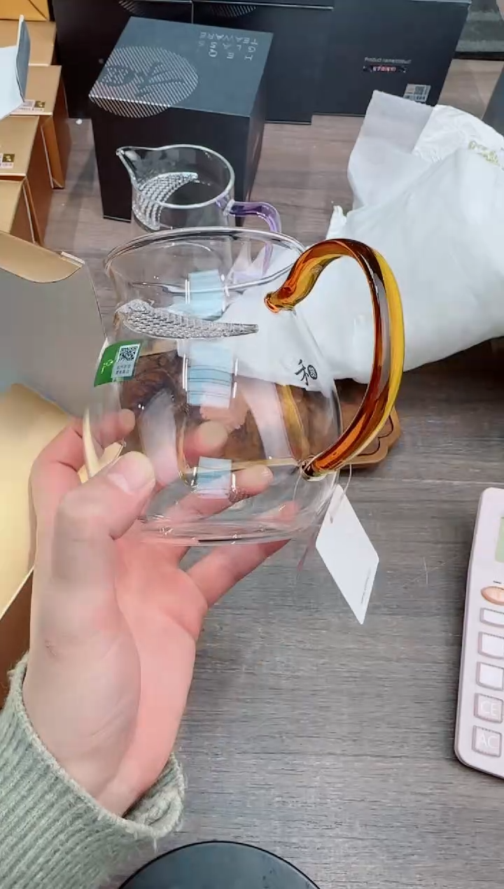 禾器观禄煮茶器琥珀