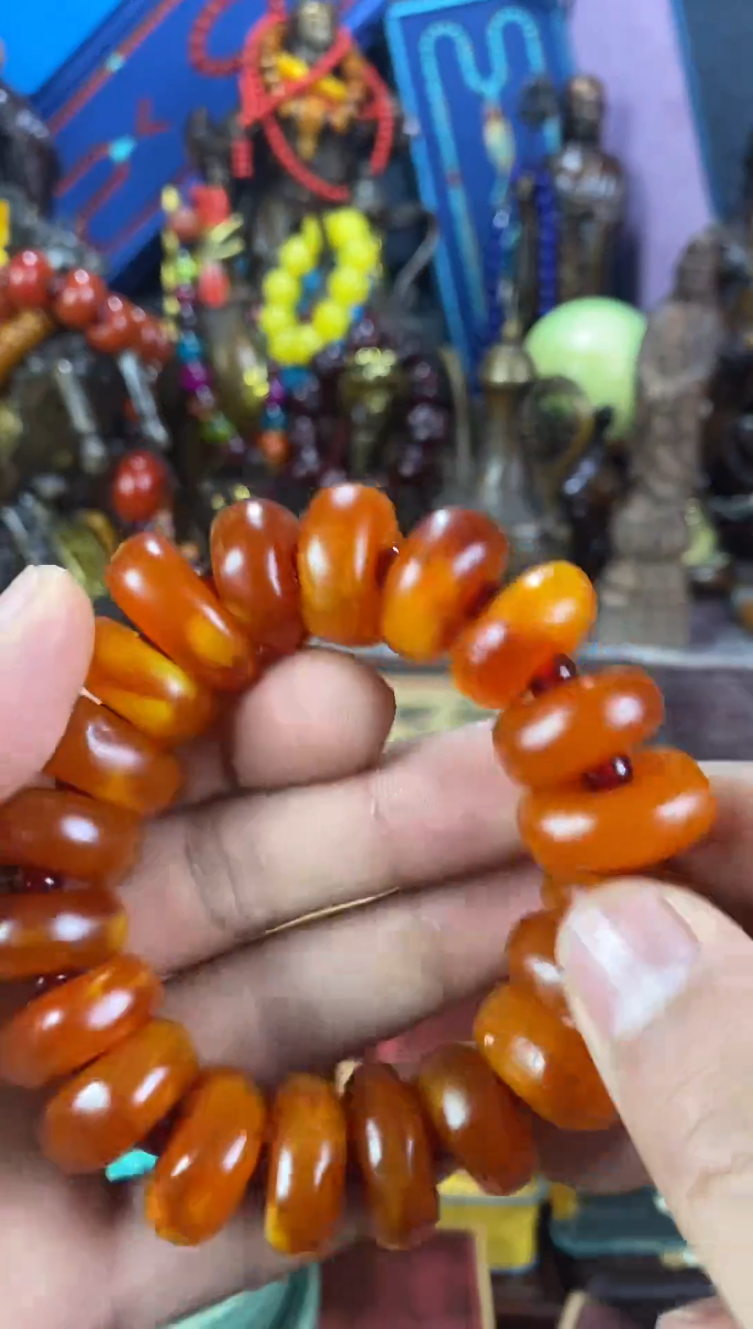 【闪购商品】琥珀颈饰未镶嵌精品链接猪妹摆件