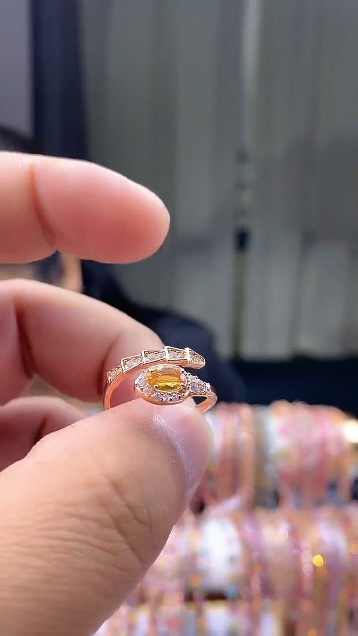 【闪购商品】碧玺戒指银S925镶嵌354354354354