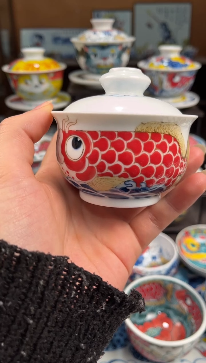 拙明院（微瑕价格）布袋盖碗