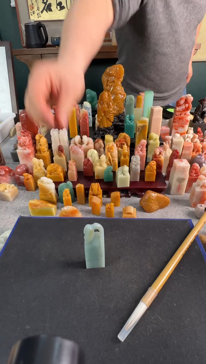 【闪购商品】青田石印石编号编号3124