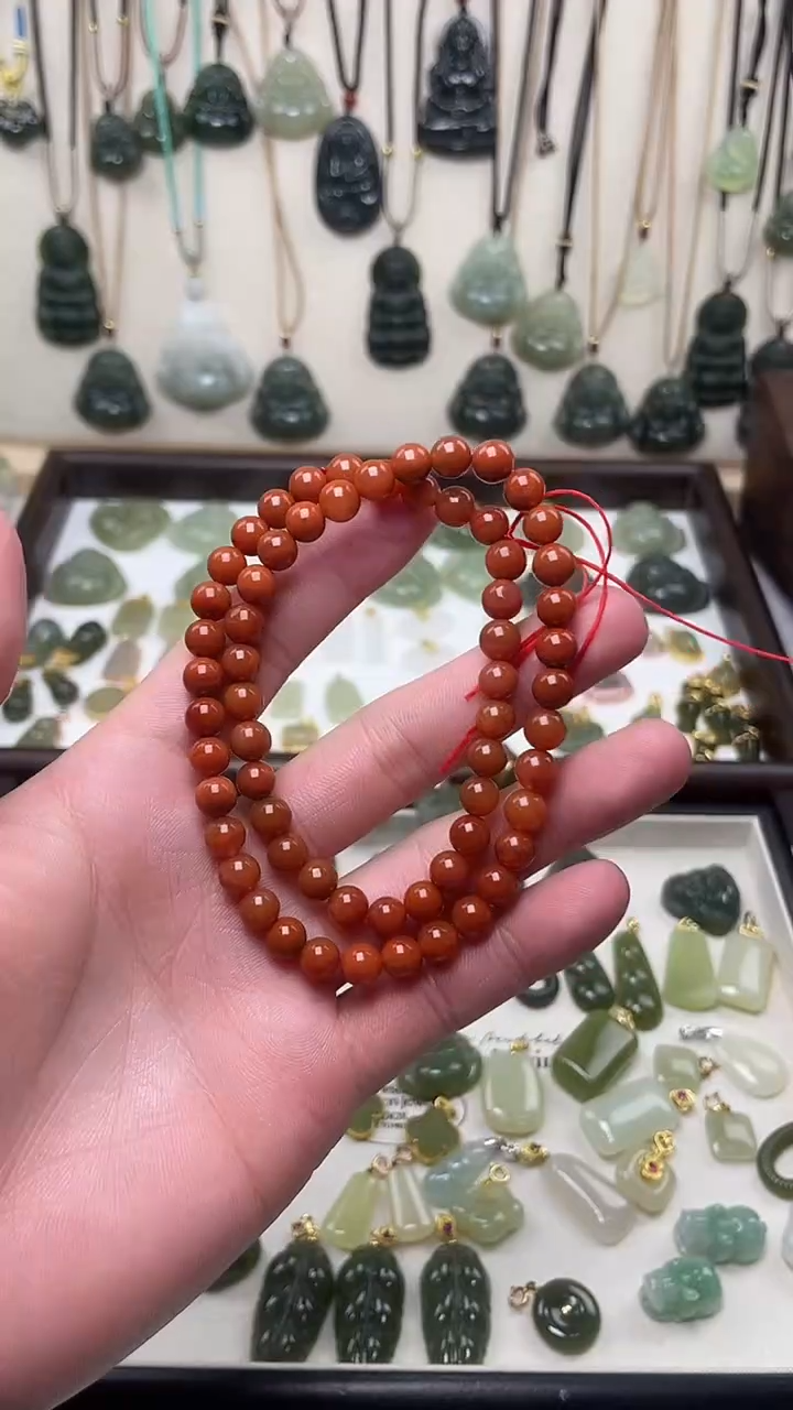 未镶嵌手串南红玛瑙 未镶嵌 手串 南红玛瑙