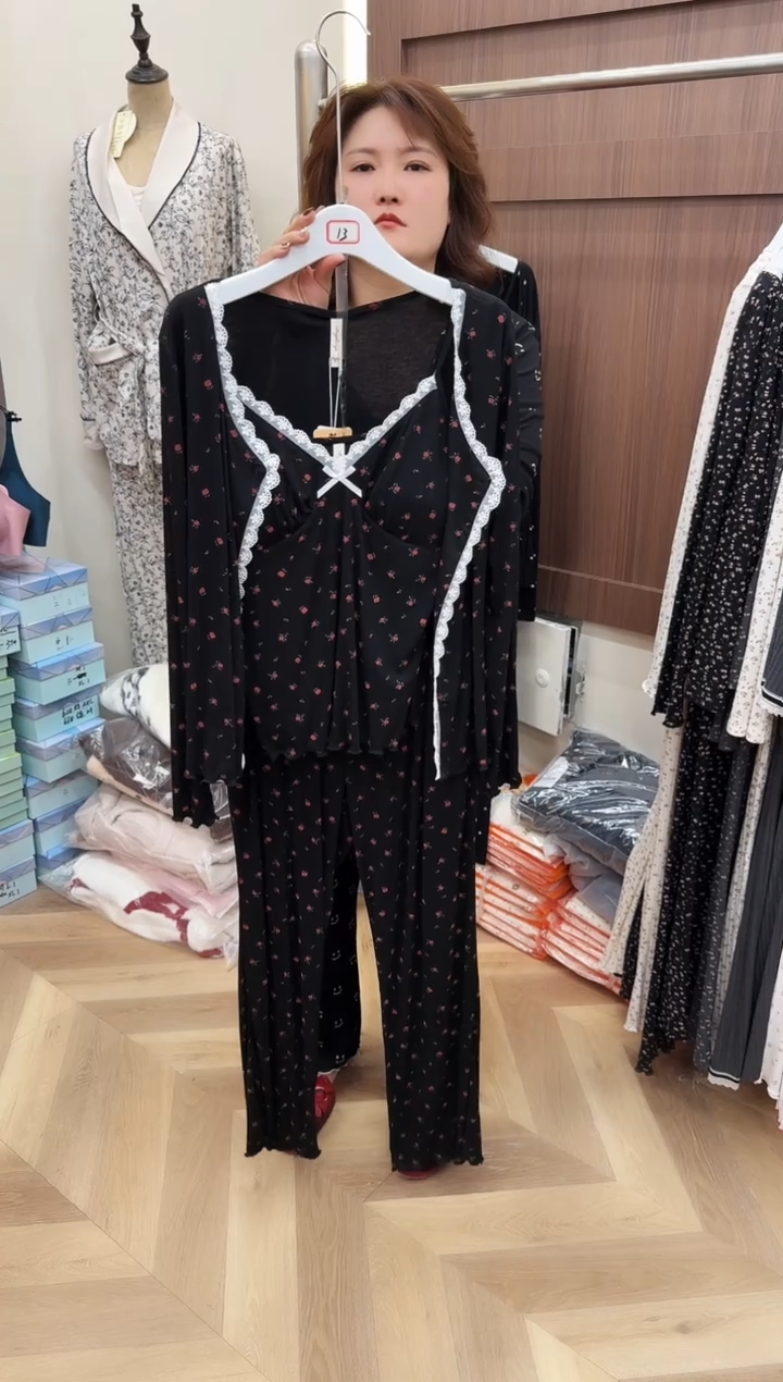 棉裸感棉三件套XXL号130-160斤以下