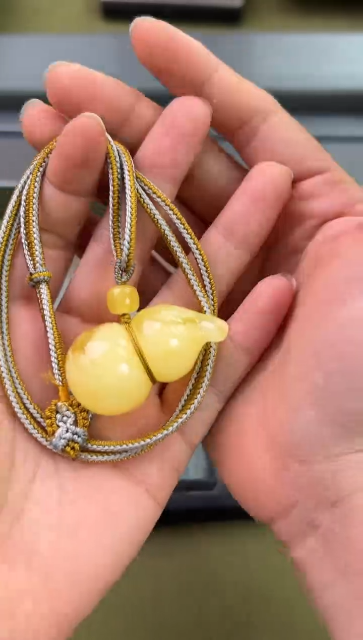 裸石琥珀未镶嵌琥珀蜜蜡吊坠