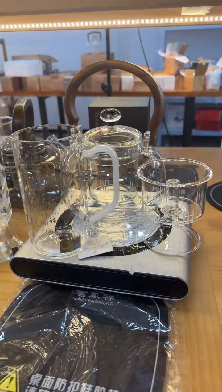 【闪购商品】茗凤祥梦想家M1冰花+禾器雅澜壶透明色