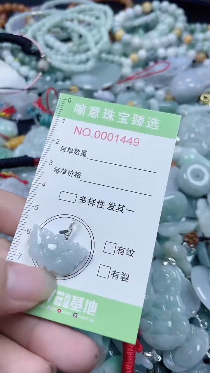 颈饰未镶嵌翡翠009