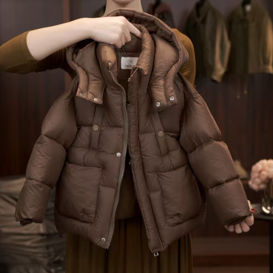 【1%】2025冬季新款原创时尚极寒系列羽绒服百搭
