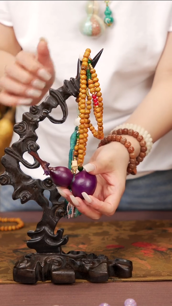 138天琦閤漆艺小葫芦挂件89