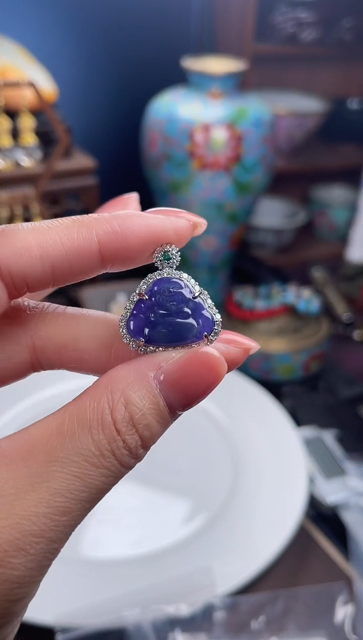 未镶嵌挂件翡翠夏*娟,010228