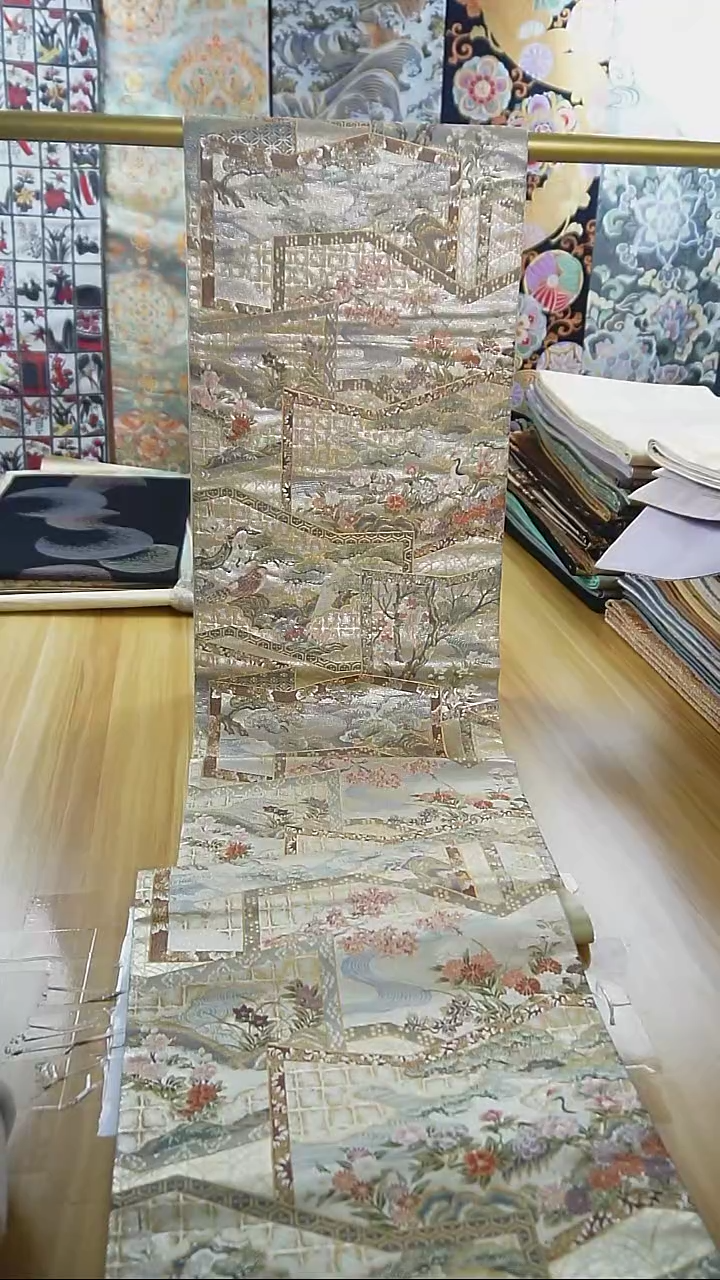 【闪购商品】织绣织锦165细密织花鸟