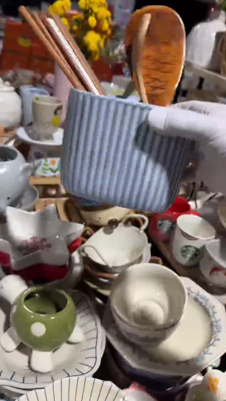 陶瓷筷子筒微瑕 凑满20元包邮