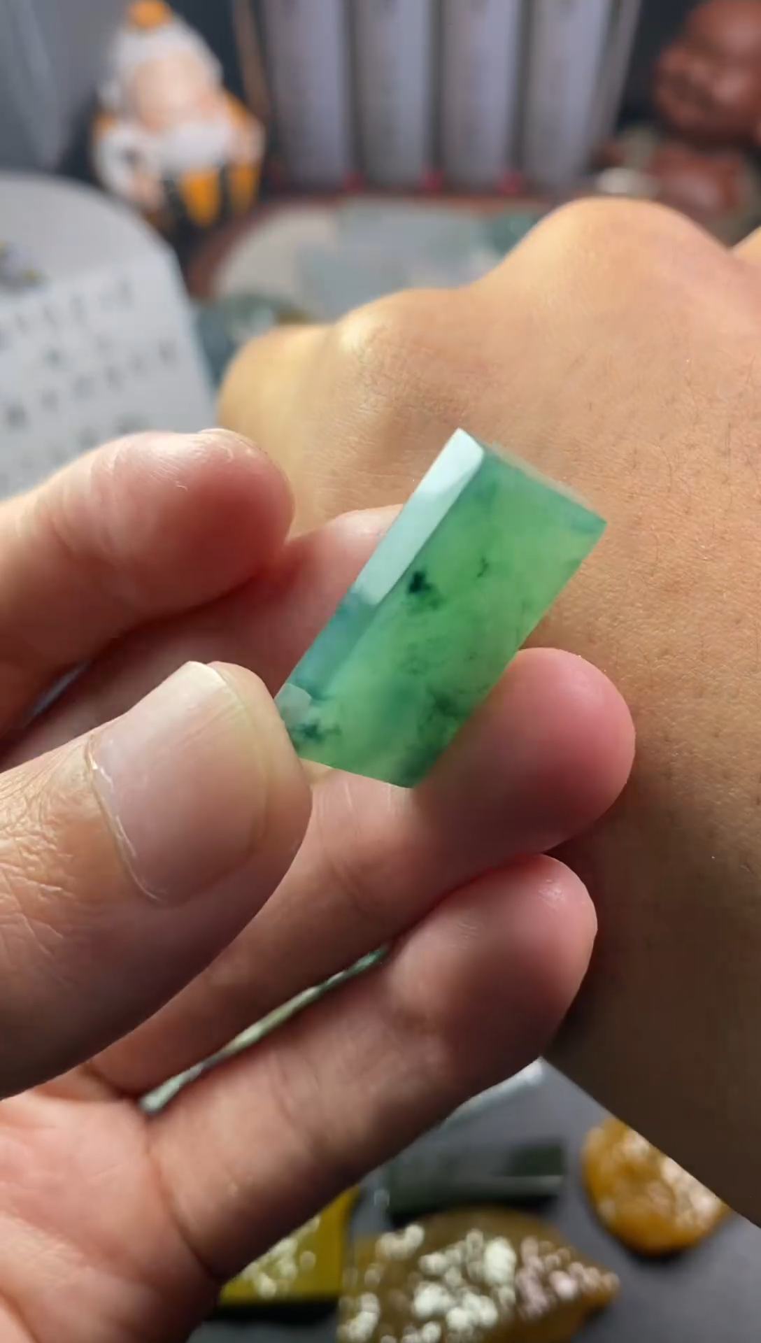 未镶嵌定制翡翠翡翠片料定制未镶嵌11.25-16