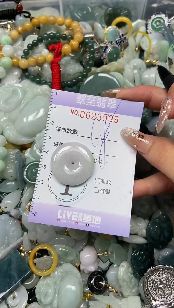 【闪购商品】翡翠颈饰未镶嵌闪购0023509