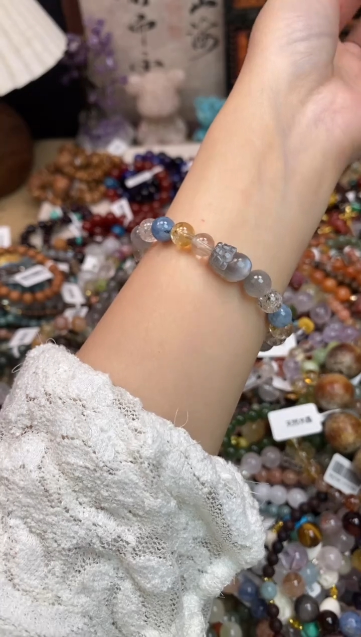 未镶嵌手链月光石517