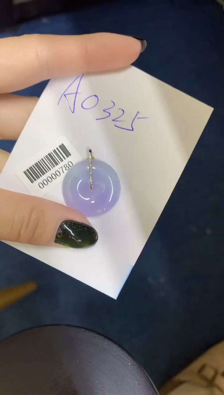 【闪购商品】翡翠颈饰18K金镶嵌0000000000