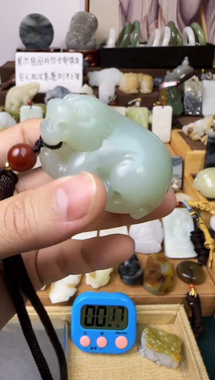 【闪购商品】和田玉颈饰未镶嵌貔貅