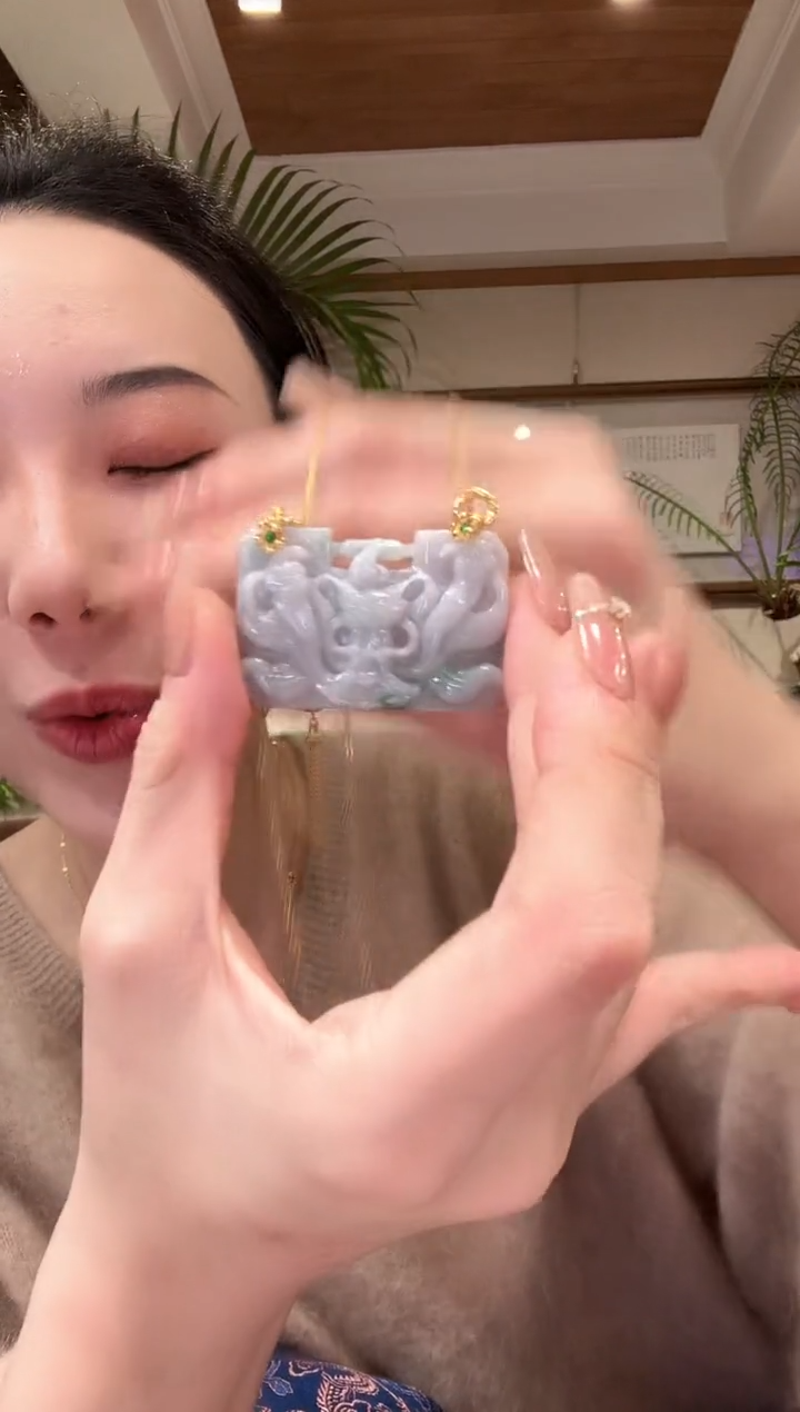 【闪购商品】翡翠颈饰未镶嵌国风