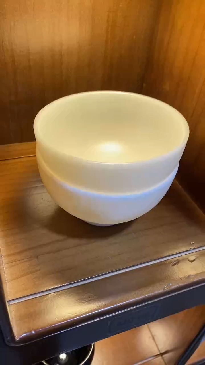 瓷片一对小号陶瓷茶具茶器