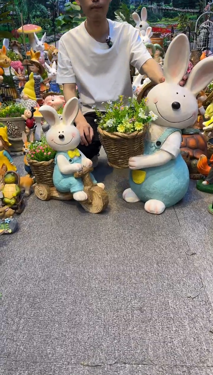 无花朵花园庭院摆件&002&