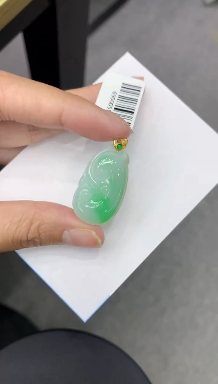 【闪购商品】翡翠颈饰18K金镶嵌111111111111