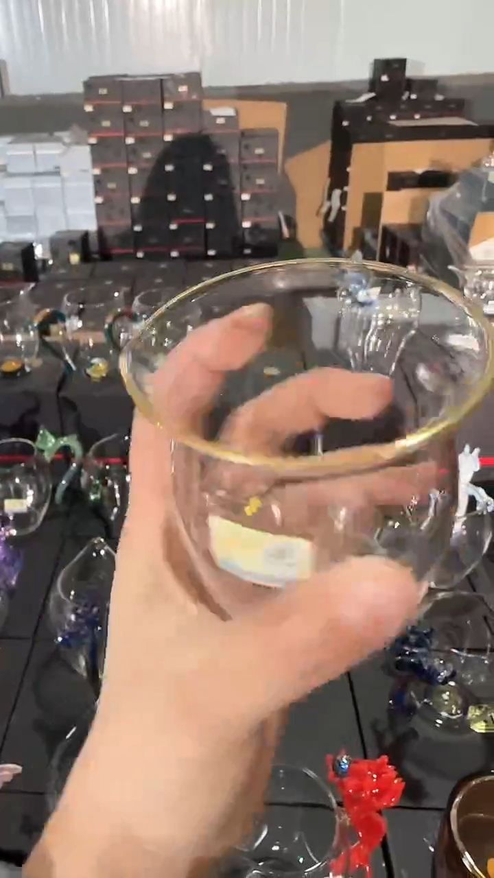 【闪购商品】口沿描金无耳公道