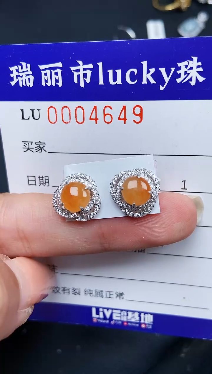 【闪购商品】翡翠颈饰银S925镶嵌4649