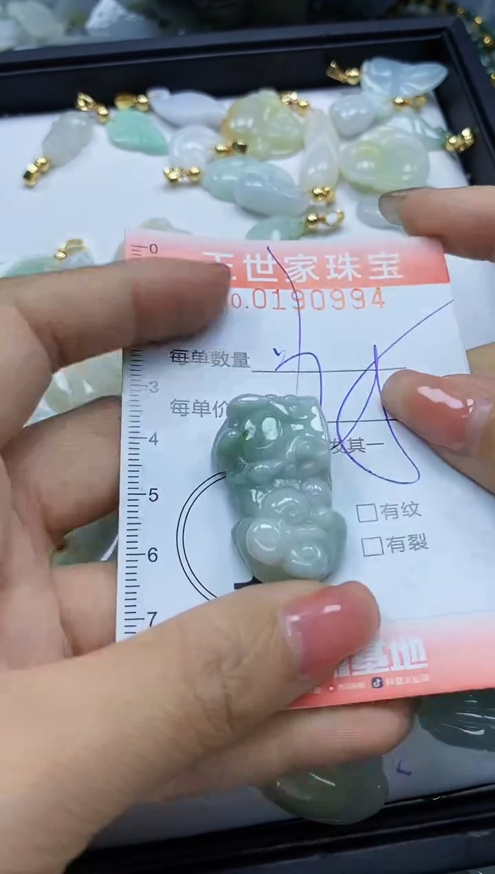 【闪购商品】翡翠颈饰未镶嵌闪购0190994